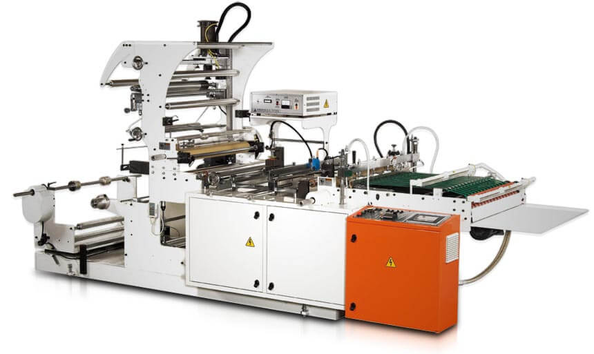 side sealing and cutting machine SDH-262S model, for mailing bag making machine