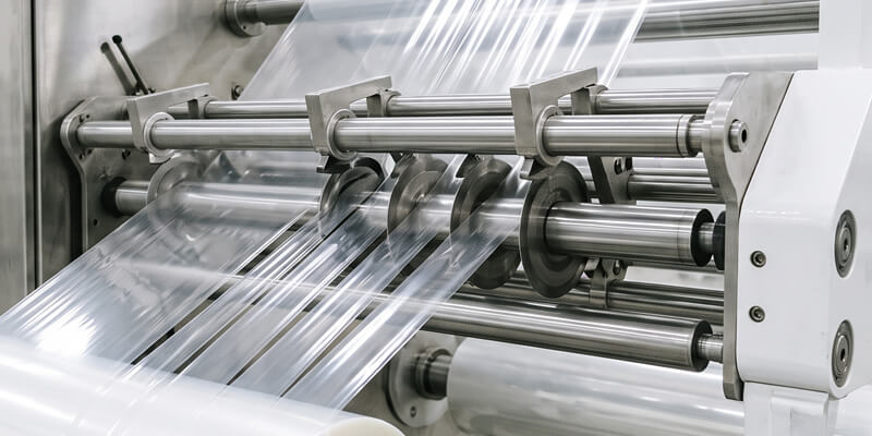 Plastic bag manufacturing machines need to work with various auxiliary equipment to achieve production efficiency