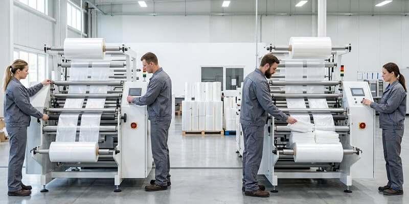 3 Specialized Applications of Polythene Bag Making Machines That Most Heavily Challenge Web Tension Control Systems