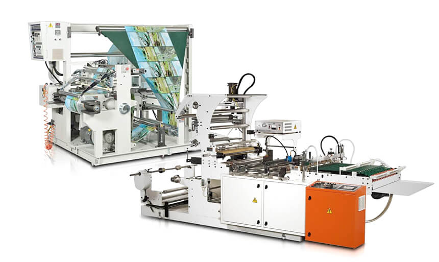Automatic Plastic Bag Folding Machine +Sealing SDAI
